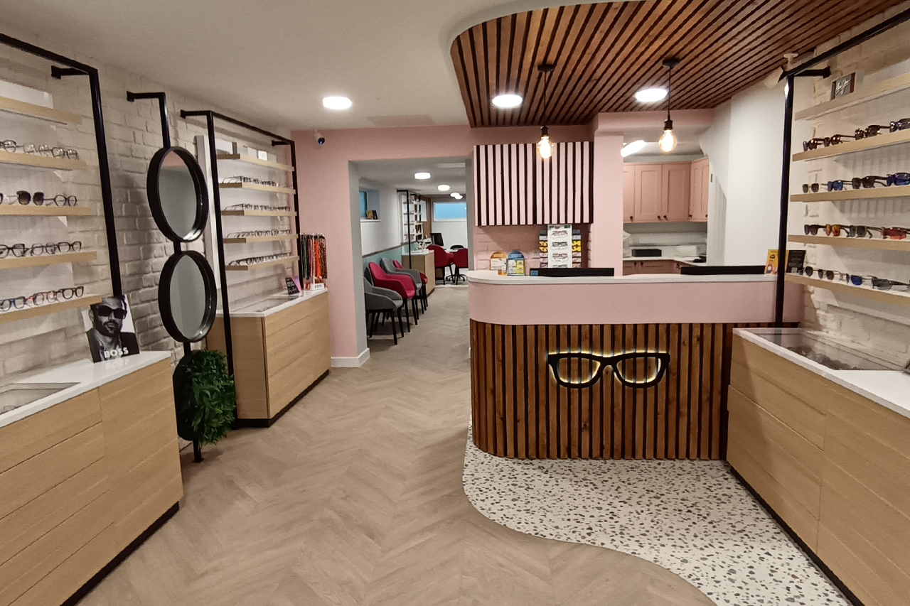 Interior of Bexhill store