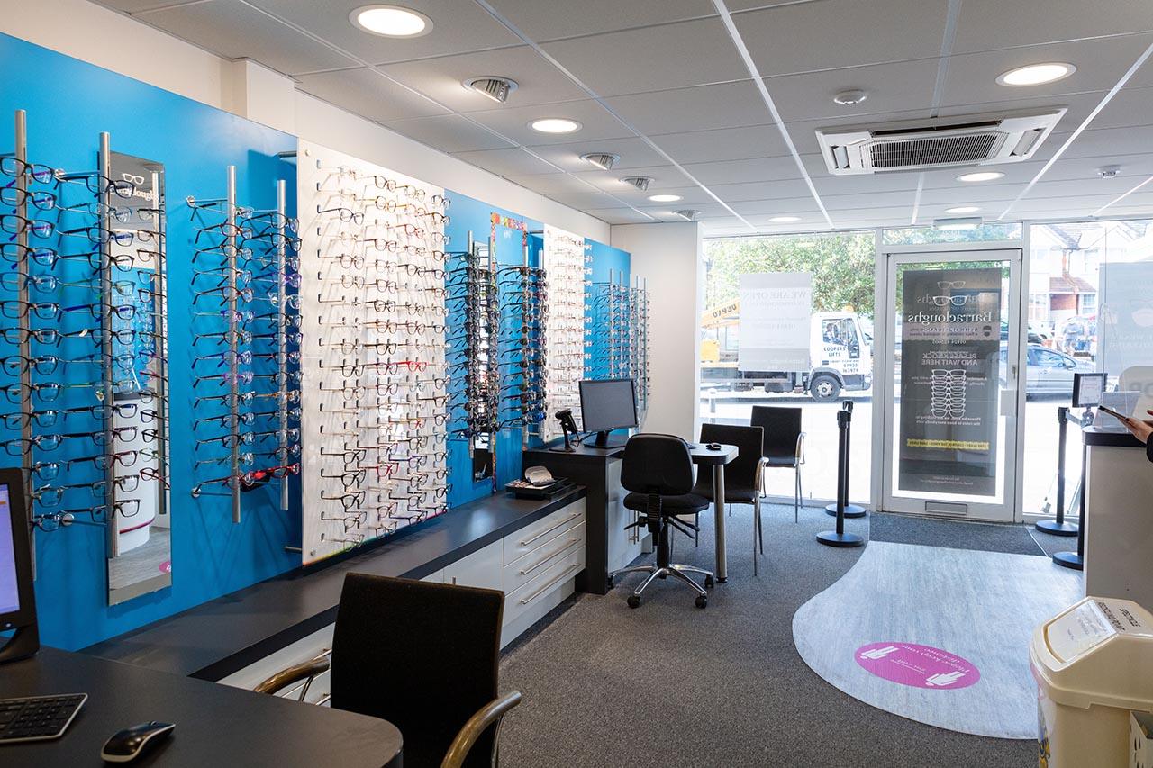 Interior of St. Leonards store